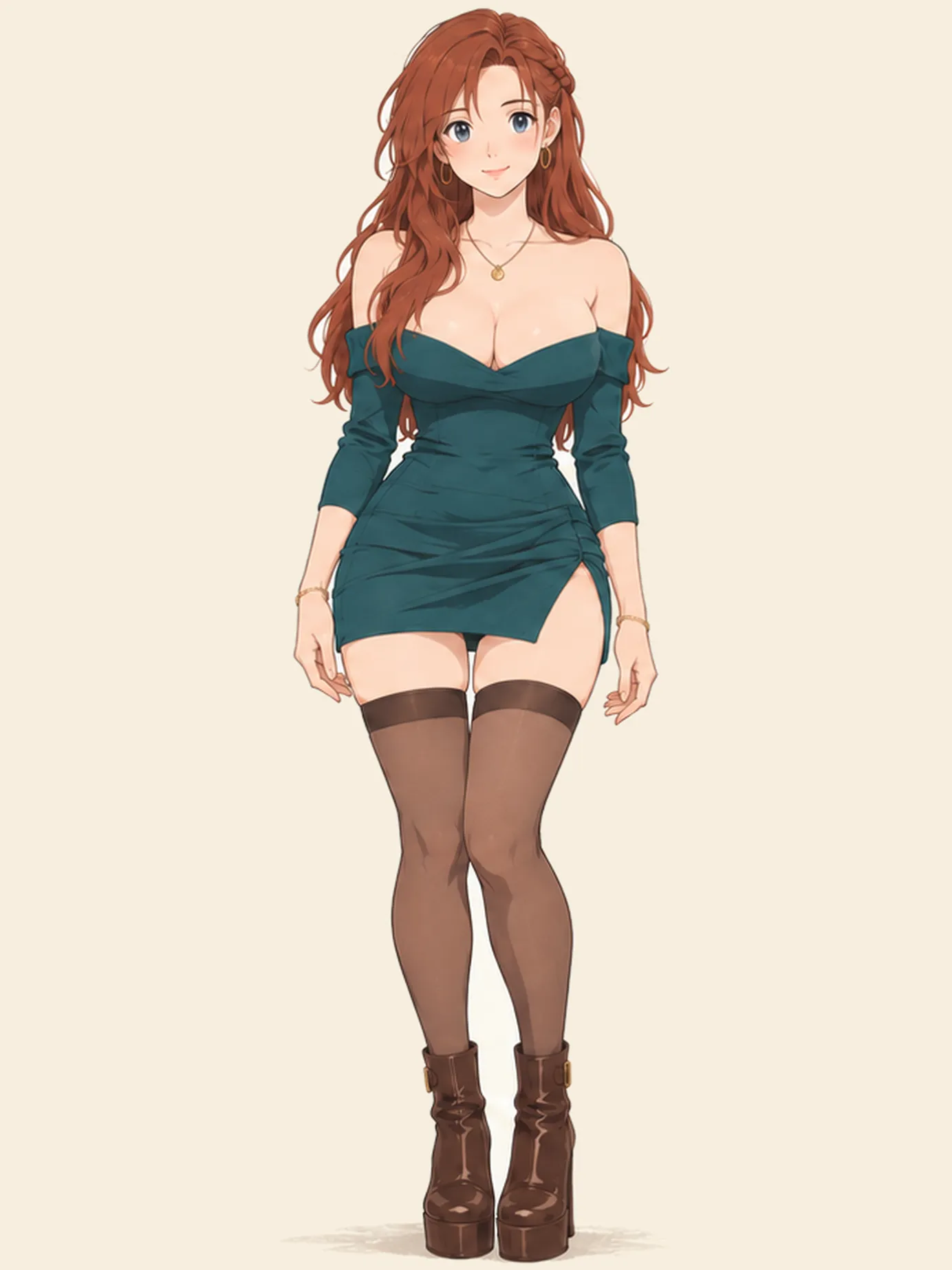 Elara as the original anime-style character art from Second Semester